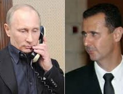 Putin'den Esad'a tebrik telefonu!