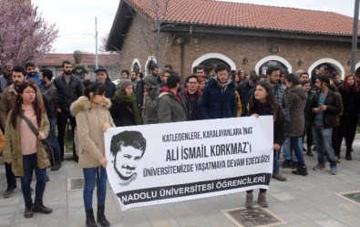 Üniversite Öğrencilerinden 'Ali İsmail Korkmaz' Protestosu
