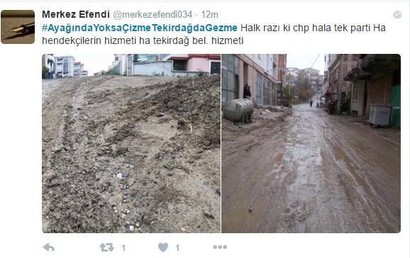 Tekirdağlılar'dan CHP'li belediyeye tepki