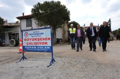 Başkan Zolan, Tavas'ta Altyapı Yatırımlarını İnceledi
