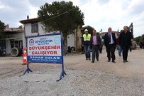 GARIPKÖY - Başkan Zolan, Tavas'ta Altyapı Yatırımlarını İnceledi