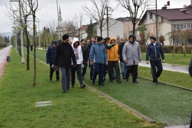 Başkanlar Köseköy'de Spor Yaptı