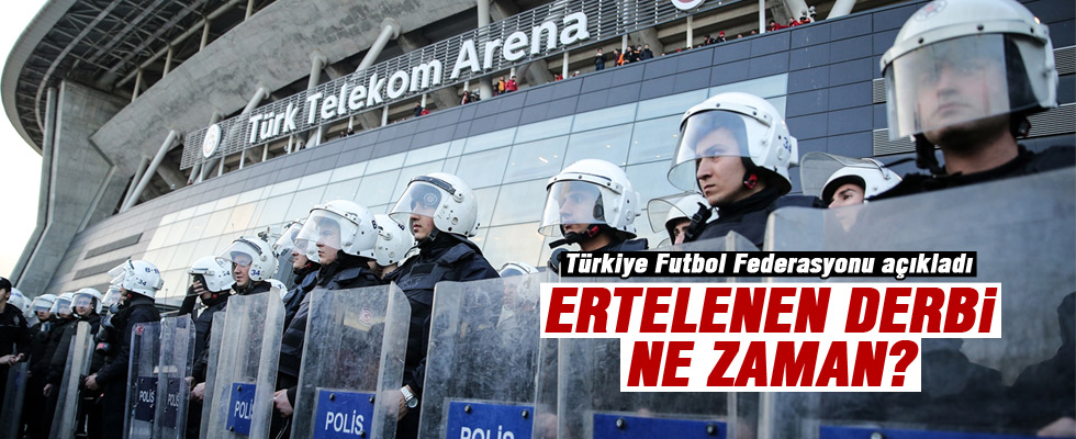 Galatasaray-Fenerbahçe derbisinin tarihi belli oldu