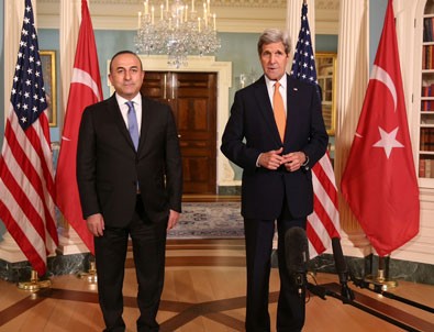 Dışişleri Bakanı Çavuşoğlu John Kerry'le görüştü