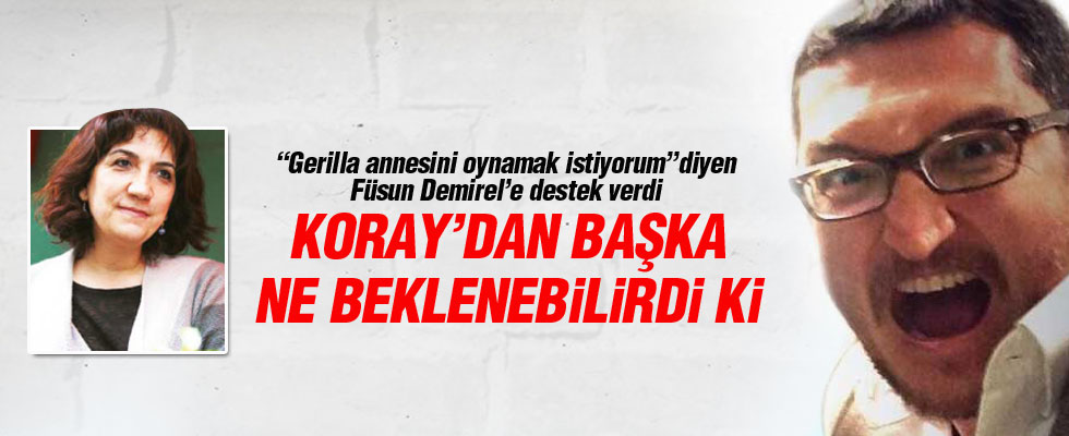 Koray Çalışkan'dan Füsun Demirel'e destek