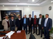 ŞAHIN DEMIR - Muhtarlardan Dicle Elektrik'e Teşekkür Ziyareti