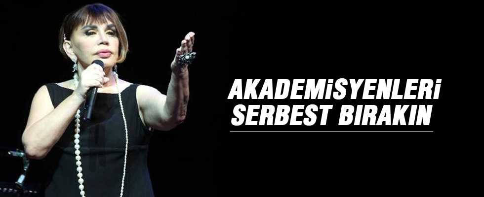 Sezen Aksu: Akademisyenler serbest bırakılsın