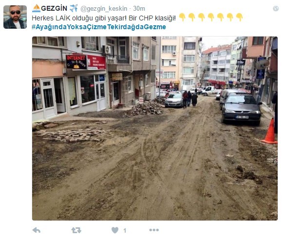 Tekirdağlılar'dan CHP'li belediyeye tepki