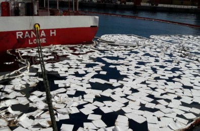 Denizi Kirleten Gemiye 58 Bin Lira Ceza