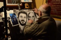 KARİKATÜR - Eğitim Alamadan Profesyonel Olarak Portre Ve Karikatür Çiziyor