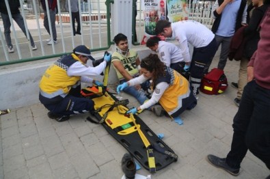 Milas'ta Trafik Kazası Açıklaması 1 Yaralı