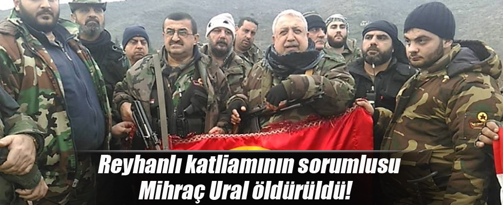 Reyhanlı katliamının sorumlusu öldürüldü