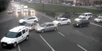Yalova'da Trafik Kazaları MOBESE'lere Yansıdı Haberi