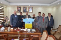 Günyüzü Belediye Gençlik Ve Spor Kulübü Yöneticilerinden Başkan Arayıt'a Ziyaret