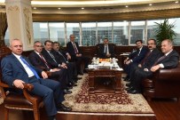 SAKARYA VALİSİ - Sakaryalı Heyet, Bakan Faruk Çelik'i Ziyaret Etti