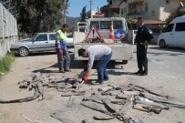 MODIFIYE - Egzozlar Silindir İle Ezildi