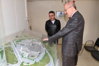 Kafaoğlu, Hastane İnşaatını İnceledi