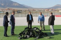 KıLBASAN - Kısacık, İnşaatı Devam Eden Spor Yatırımlarını İnceledi