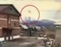 Rus savaş uçağının düşme anı kamerada