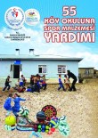Samsun'da 55 Köy Okuluna Spor Malzemesi Dağıtılacak