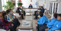 NURETTİN DEMİR - Sporculardan Kaymakam Erkan'a Ziyaret