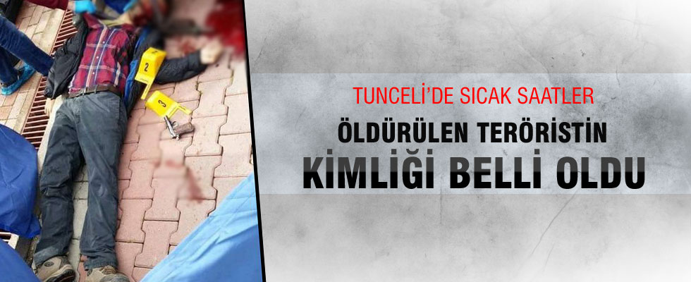 Çatışmada öldürülen terörist DHKP-C'li çıktı