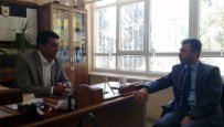 PAMUKÇU - Başkan Dimez'den, Bağcı'ya Ziyaret