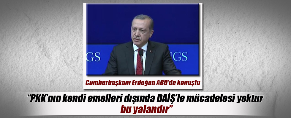 Cumhurbaşkanı Erdoğan ABD'de konuştu