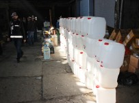 İÇKİ ŞİŞESİ - İstanbul'da Sahte Alkol Operasyonu Açıklaması 7 Bin Şişe...