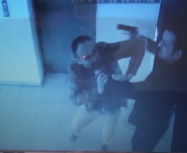 Öğretmene Darp Anı Kameraya Yansıdı