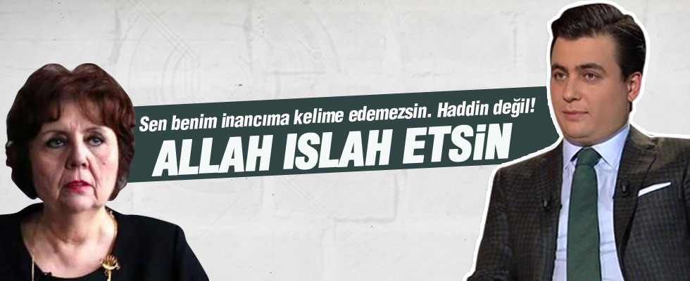 Osman Gökçek: Senin haddin değil Ayşenur Arslan