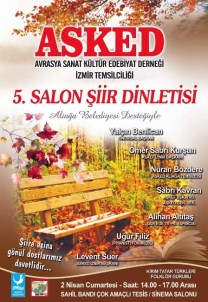 Şiir Severler Aliağa'da Buluşuyor