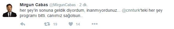 Mirgün Cabas CNN Türk'ten kovuldu