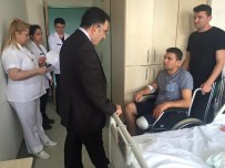 ERTUĞRUL SOYSAL - AK Parti Yozgat Milletvekili Ertuğrul Soysal'dan GATA'da Tedavi Gören Gazilere Ziyaret