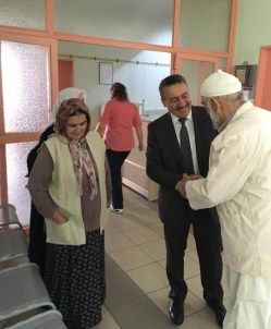 Başkan Tutal, Hastaları Ziyaret Etti
