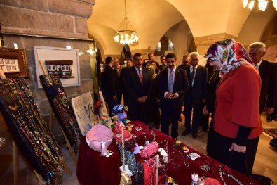 El Emeği Göz Nuru Çalışmaların Sergisi Açıldı