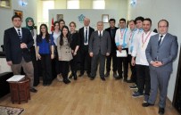 Madalyalı Aşçılar NEÜ Rektörü Prof. Dr. Muzaffer Şeker'i Ziyaret Etti