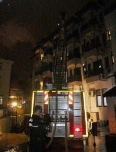 Öğretmenevinde Baca Yangını