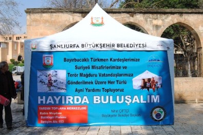 Şanlıurfa'da Mazlumlar İçin Kampanya Başlatıldı