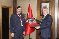 HASAN DİNÇER - Türkiye İzcilik Federasyonu'ndan Başkan Memiş'e Ziyaret