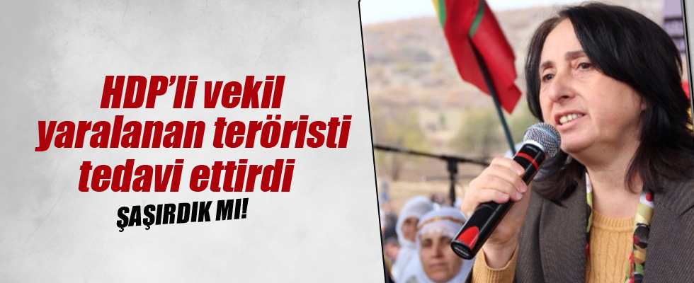 Yaralı PKK’lıyı HDP’li vekil tedavi ettirdi