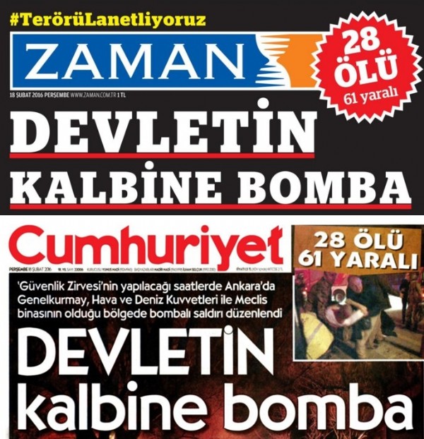 Zaman ve Cumhuriyet işbirliği son buldu