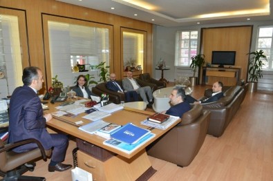 Aktaş Meslektaşlarını Ağırladı