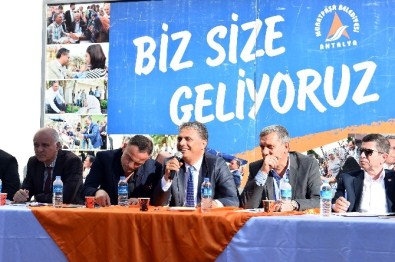 Başkan Uysal, Haşim İşcan Mahalle Sakinleriyle Buluştu