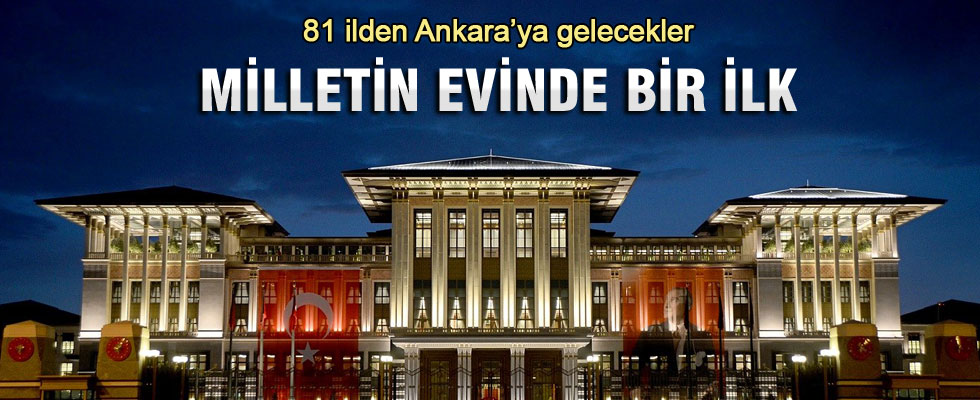 Cumhurbaşkanlığı Külliyesi'nde bir ilk daha