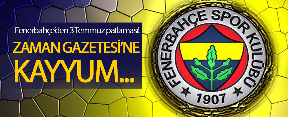 Fenerbahçe'den kayyum açıklaması