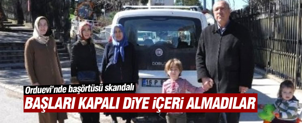 Orduevinde başörtüsü skandalı