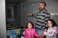 İki Çocuğuyla İnşaatta Yatıp Kalkıyor