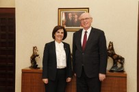 Vekil Usluer, Başkan Kurt İle Buluştu