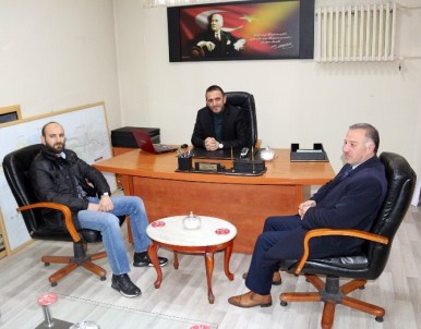 AK Partili Atmaca'dan Gazeteci Genç'e Ziyaret